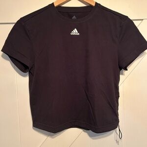 Black adidas short sleeve tshirt women’s size XS